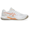 Asics - Zapatillas GEL-Dedicate 9 Clay White/Cantaloupe Mujer