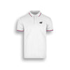 FrontOn - Polo blanco con cuello